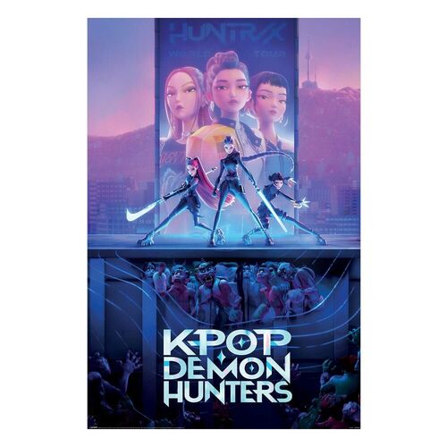 KPop Demon Hunters assorted poster