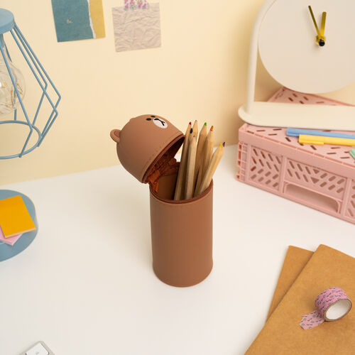 Portatodo 3D Line Friends Brown