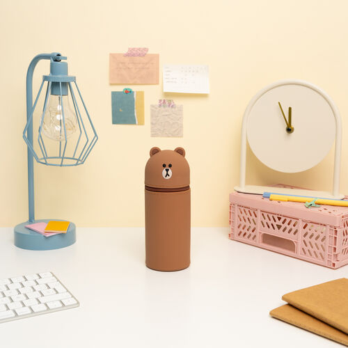 Portatodo 3D Line Friends Brown