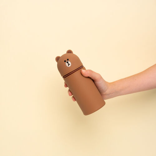 Portatodo 3D Line Friends Brown