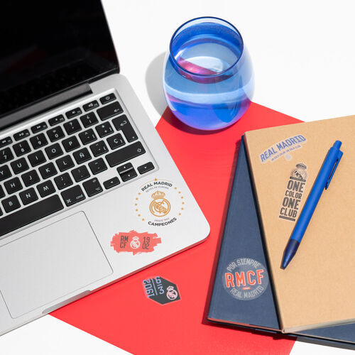 Pegatinas reutilizables Real Madrid