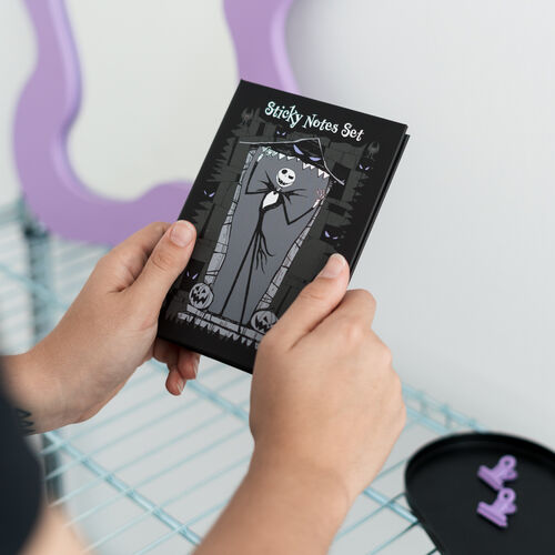 Cuaderno A6 notas adhesivas Pesadilla Antes de Navidad Disney