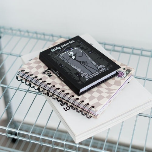 Cuaderno A6 notas adhesivas Pesadilla Antes de Navidad Disney