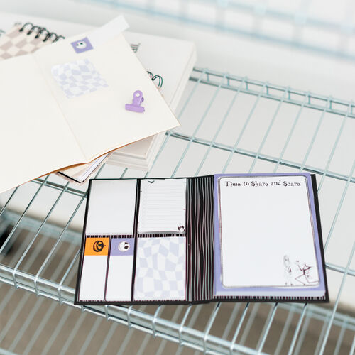 Cuaderno A6 notas adhesivas Pesadilla Antes de Navidad Disney