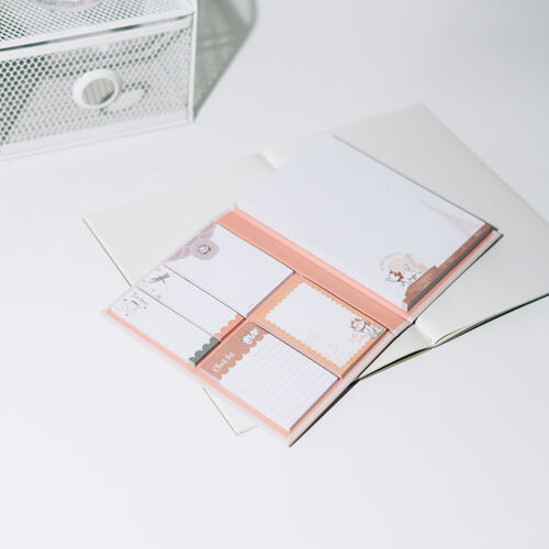 Disney The Aristocats Bonjour Marie Sticky note A6 notebook