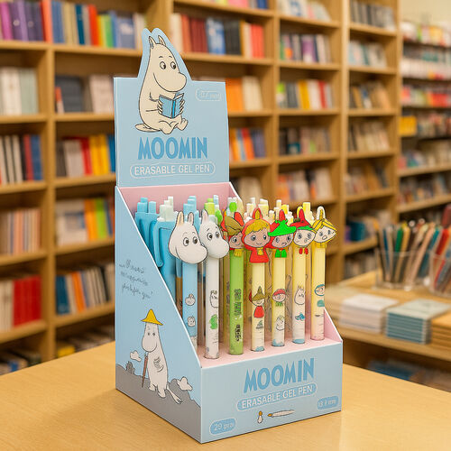 Boligrafo de gel borrable Moomin surtido