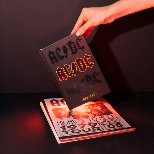 AC/DC Premium A5 notebook