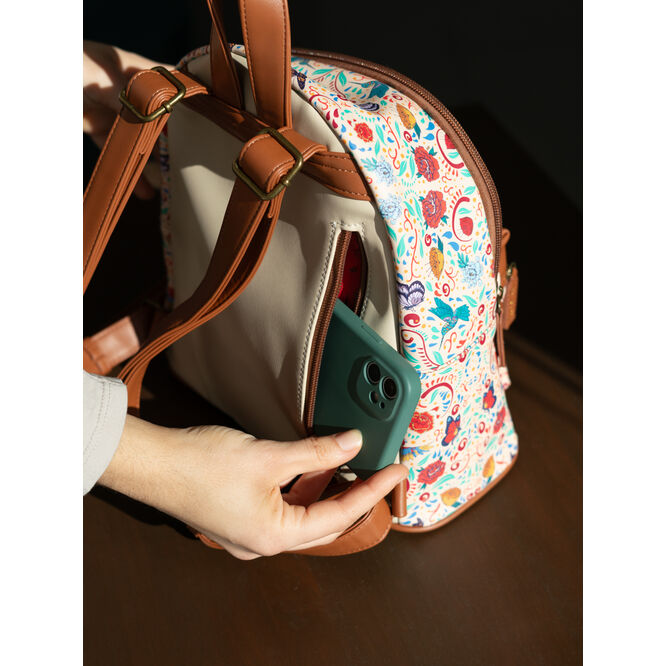 Mochila Viva la Vida Frida Kahlo 27cm