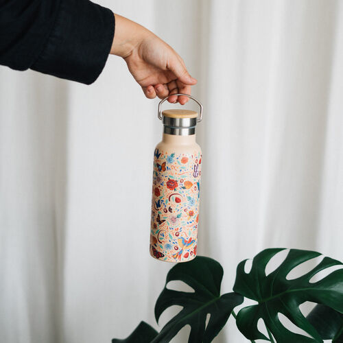 Botella acero inoxidable Viva la Vida Frida Kahlo 500ml