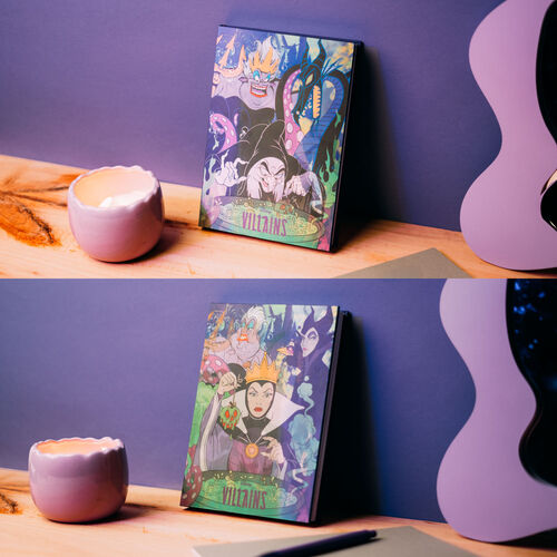 Cuaderno A5 Lenticular Villanas Disney