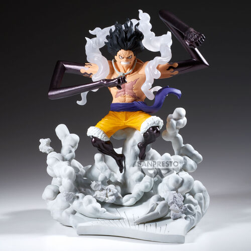 One Piece Monkey D Luffy Gear 4 Senkokkei figure 15cm