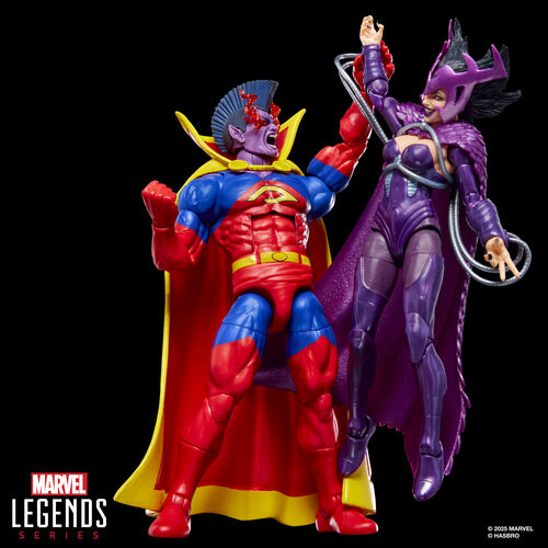 Blister 2 figuras Deathbird & Marvel's Gladiator X-Men Marvel Legends Series 15cm