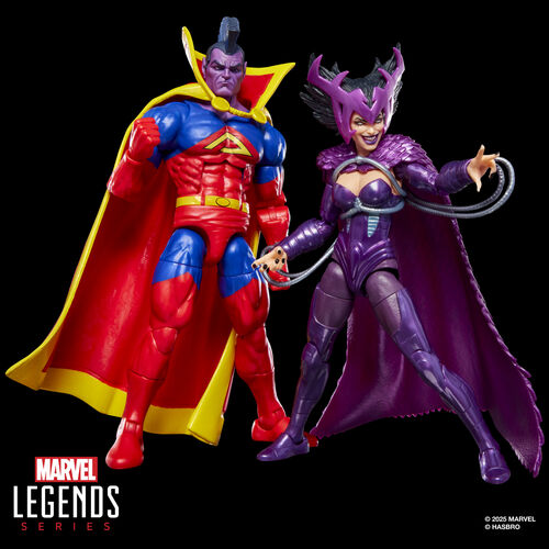 Blister 2 figuras Deathbird & Marvel's Gladiator X-Men Marvel Legends Series 15cm