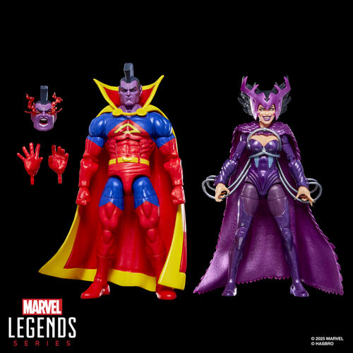 Blister 2 figuras Deathbird & Marvel's Gladiator X-Men Marvel Legends Series 15cm