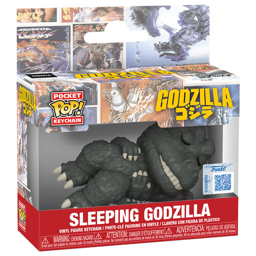 Llavero Pocket POP Godzilla Sleeping Godzilla Exclusive