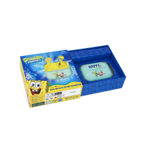 Auriculares inalambricos Bob Esponja