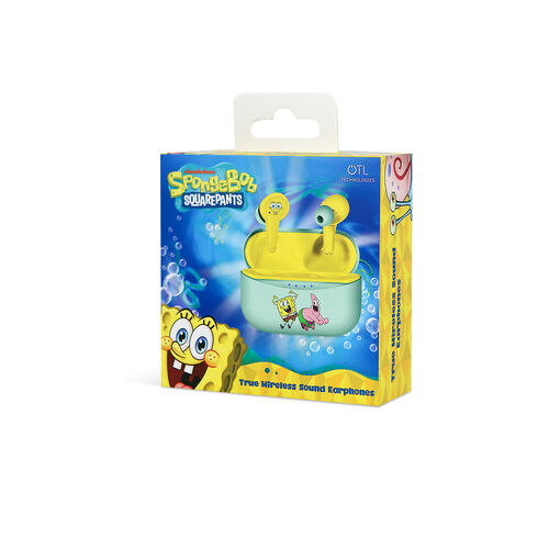 Auriculares inalambricos Bob Esponja
