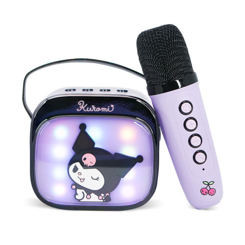 Hello Kitty Kuromi LED Karaoke Speaker and Microphone
