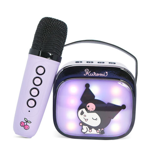 Hello Kitty Kuromi LED Karaoke Speaker and Microphone