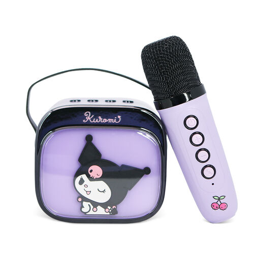 Hello Kitty Kuromi LED Karaoke Speaker and Microphone