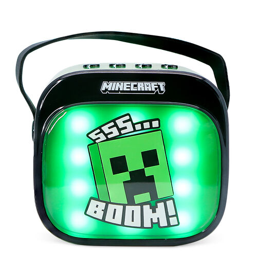 Minecraft LED Karaoke Speaker and Microphone