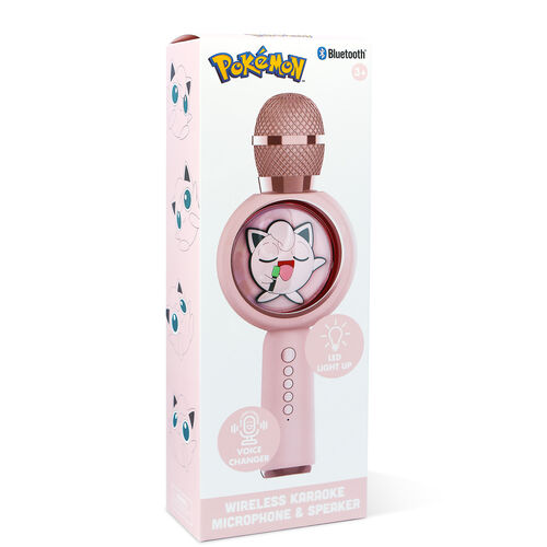 Microfono altavoz LED Jiggly Puff Pokemon