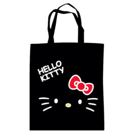 Bolsa shopping Black Hello Kitty