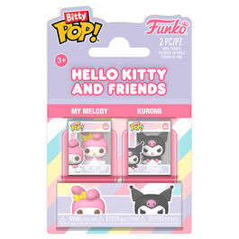 Blister 2 Bitty POP Sanrio Hello Kitty and Friends My Melody & Kuromi Blister 2 Bitty POP Sanrio Hello Kitty and Friends My Melody & Kuromi
