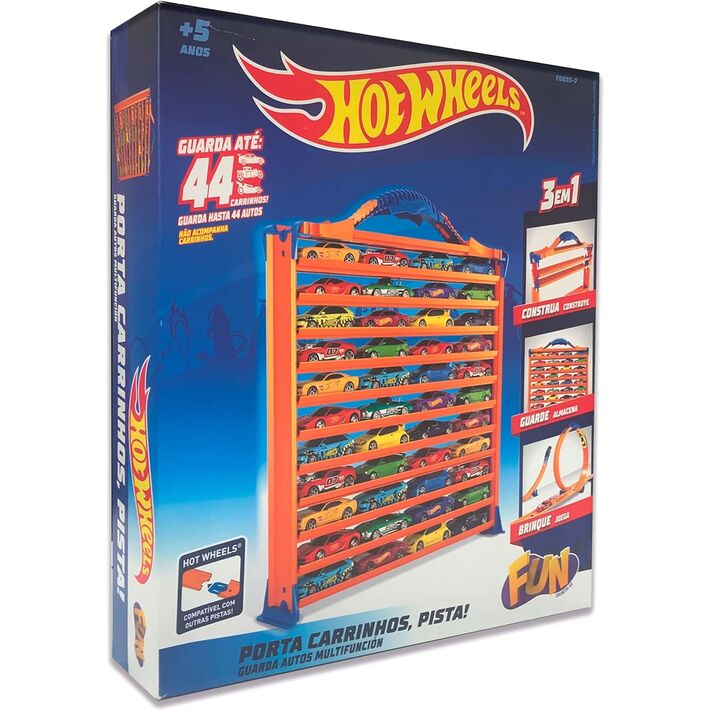 Maletin portacoches 3 en 1 Hot Wheels