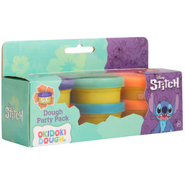 Disney Stitch pack 6 mini pots of modelling clay
