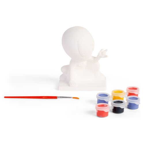 Figura yeso para pintar Spiderman Marvel