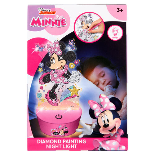 Disney Minnie LED light painting figure