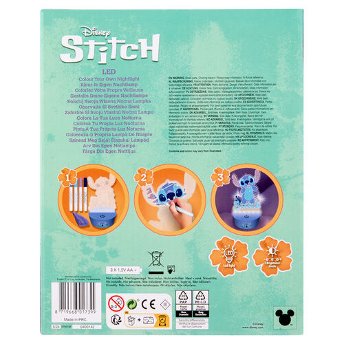 Disney Stitch LED light painting figure