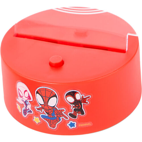 Marvel Spiderman LED light painting figure