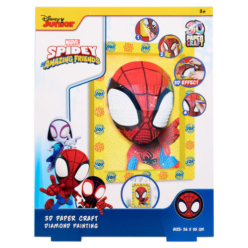 Marvel Spiderman Craft 3D diamond mosaic