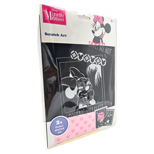 Disney Minnie scratching set