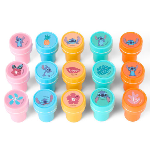 Disney Stitch pack 15 stamps