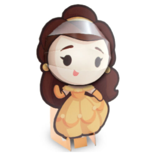 Figura 3D Princesas Disney 20cm surtido