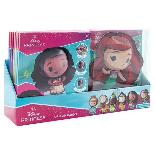 Figura 3D Princesas Disney 20cm surtido