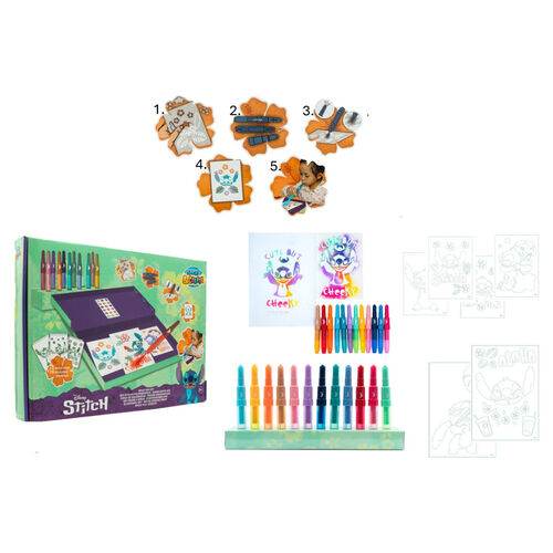 Disney Stitch Airbrush set and stencils