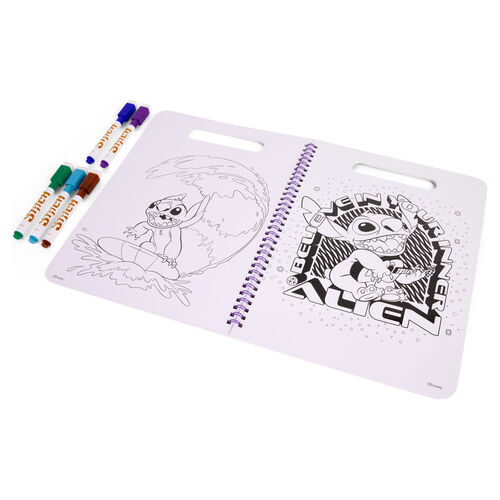 Disney Stitch Magic water painting book