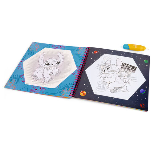 Disney Stitch Magic water painting book