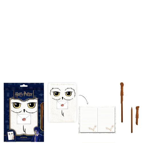 Harry Potter Hedwig A5 notebook + pen