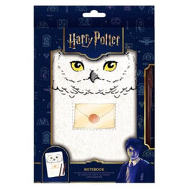 Harry Potter Hedwig A5 notebook + pen