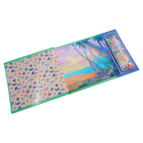 Disney Stitch Magnetic book + sticker
