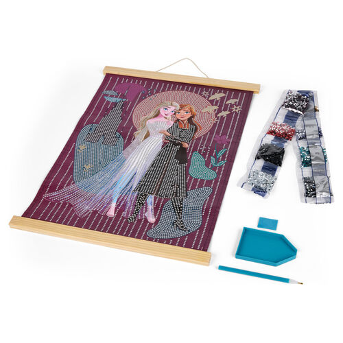 Disney Frozen Wooden frame with diamond painting