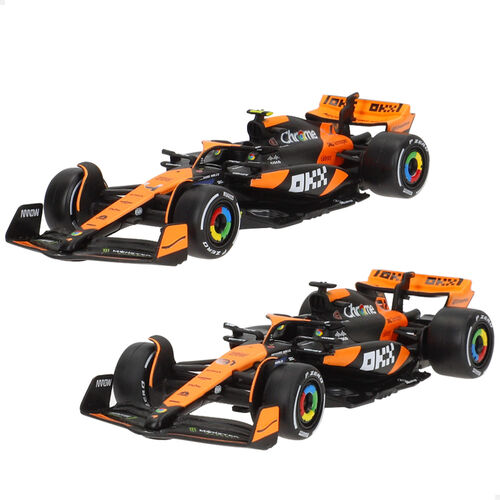 Mclaren MCL38 F1 2024 metal pack 2 cars