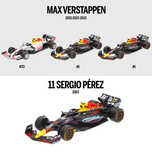 F1 Red Bull metal pack 4 cars