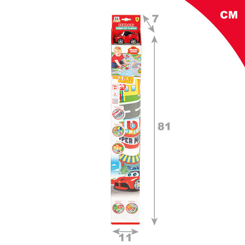 Circuito + coche Ferrari