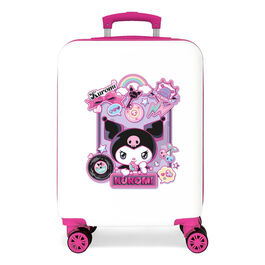 Maleta trolley ABS Wonder Kuromi Hello Kitty 55cm